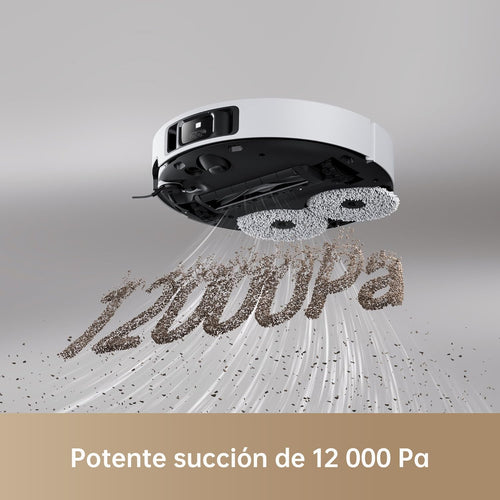 Dreame – X40 Ultra Complete Robot aspirador y fregasuelos blanco con base automática y navegación inteligente para hogar